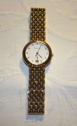 Maurice Lacroix Classic Herren - Damen Uhr 34cm Saphir Glas Bild