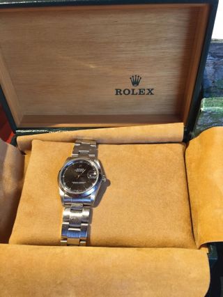 Rolex Oyster Perpetual Datejust Armbanduhr Für Damen Bild