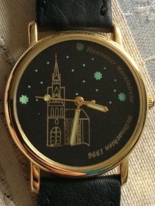 Scs International Armbanduhr Hannover Uhr Sammleruhr Marktkirche Weihnachten 96 Bild