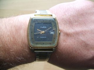 Uhrsammlung Alte Ruhla Quartz Herrenuhr,  Armbanduhr,  Sammleruhr Quartz Uhrwerk Bild