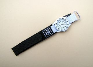 Kinderuhr Armbanduhr Youngster Quarz Weiss Klettband Bild