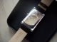 Esprit Damen - Armbanduhr Neo Roman Black Lederband Neue Batterie Armbanduhren Bild 2