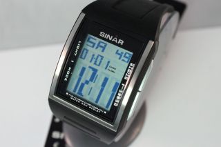 Sinar Uhr Digitale Armbanduhr Ud - 20 - 4 Sport Uhren Alarm Uvp : 39,  95€ Bild