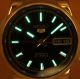 Seiko 5 Durchsichtig Automatik Uhr 7s26 - 02p0 21 Jewels Datum & Taganzeige Armbanduhren Bild 1
