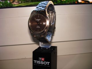 Tissot - Pr - 50 Titan Leichte Herren / Damen Sport Uhr Aufgearbeitet Top Bild