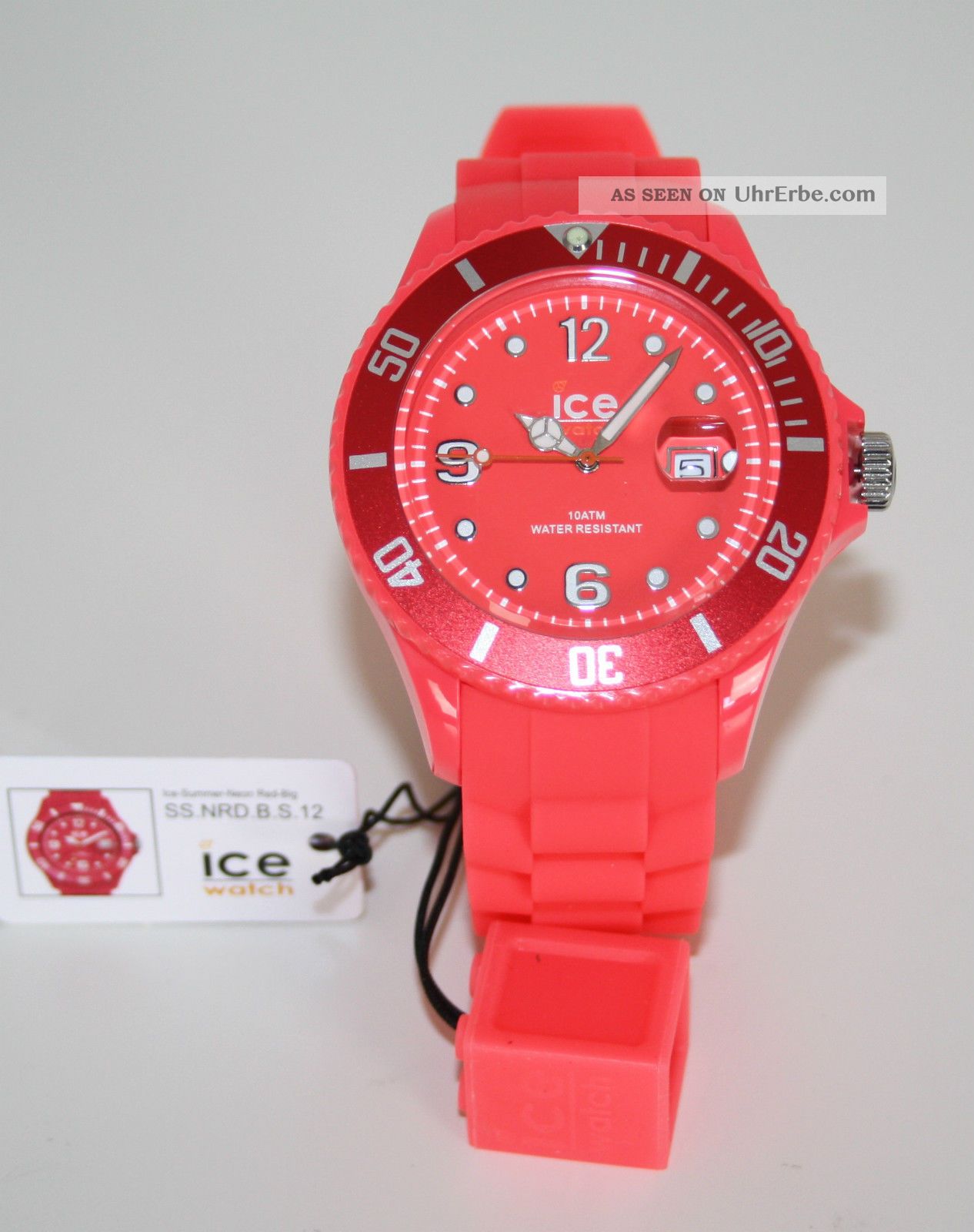 Ice - Watch Ice - Flashy Neon Red Big Ss.  Nrd.  B.  S.  12 Uvp 89,  00€ Armbanduhren Bild