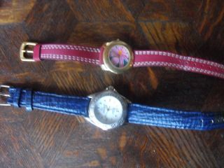 4tlg Paket Armbanduhr Armbanduhren Kinder & Erwachsene Benetton Snickers Ascot Bild
