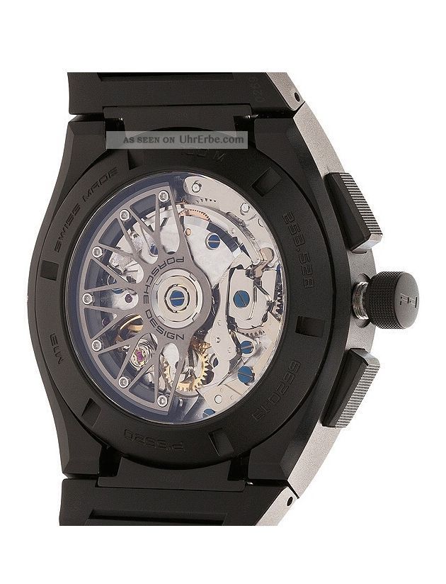 P6620 Porsche Design Uhr P6620 Dashboard Automatik Chronograph Titan