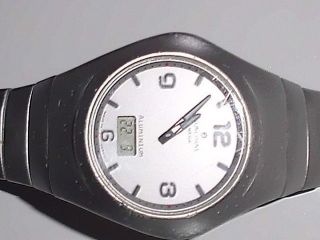 Armbanduhr,  Junghans Mega,  Funkuhr,  Aluminium Bild