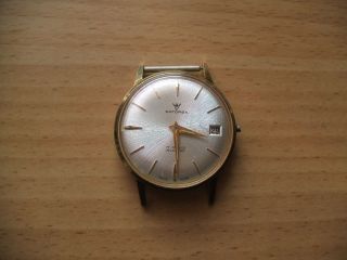 Defekte Uhr Sammlung Alte Catorex 17 Rubis Vergoldet Handaufzug Herrenuhr Bild