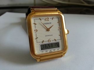 Tissot Seastar Two Timer Chronograph Alarm Neuwertig Aus Sammlung Bild