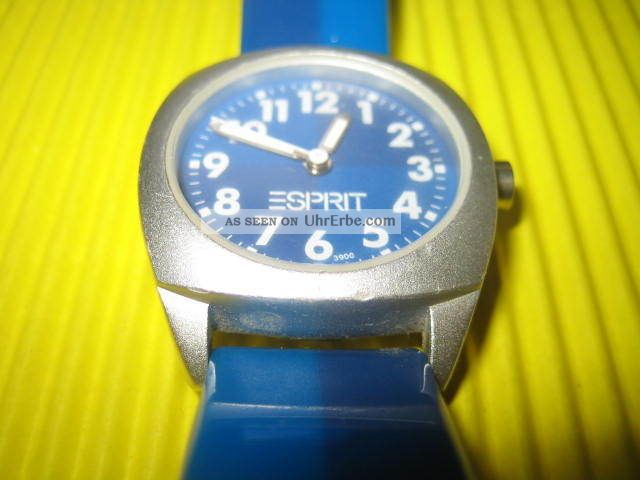 Esprit Kinderuhr Damenuhr Blau Quartz Armbanduhr Armbanduhren Bild
