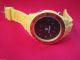 Detomaso Spacy Timeline Unisex Armbanduhr Gelb Schwarz Silikon Binär Led Armbanduhren Bild 5