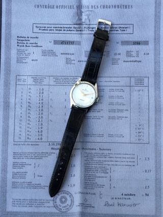 Blancpain Uhr Automatik Swiss Vintage 1970 Watch Edelstahl LÄuft Herrenuhr Bild