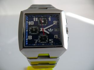 Adidas 10 - 0229 Chronograph Herren Uhr Armbanduhr 10atm Watch Bild