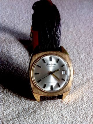 Gub Glashütte Spezimatic Uhr Armbanduhr Herrenarmbanduhr Automatikuhr - Ddr Bild