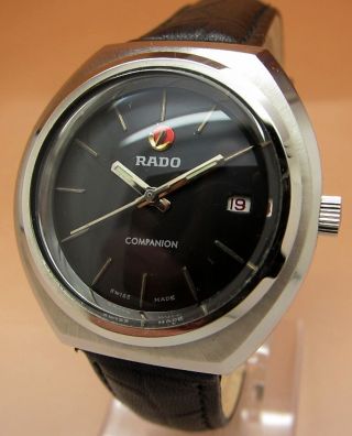 Rado Companion Mechanische Uhr 25 Jewels Datumanzeige Lumi Zeiger Bild