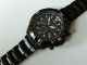 Big Black Edition Edelstahl Citizen Eco Drive / Solar Chronograph Armbanduhren Bild 1