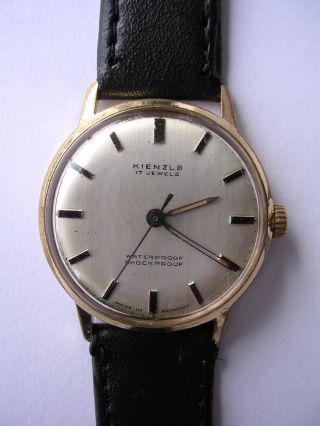 Armbanduhr Kienzle Mechanisch Hau Vintage Handaufzug Bild