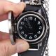 Metall - Schädel Uhr Uhren In Leder Stahl Herrenuhr Ambanduhr Watch Hochwertig Armbanduhren Bild 1