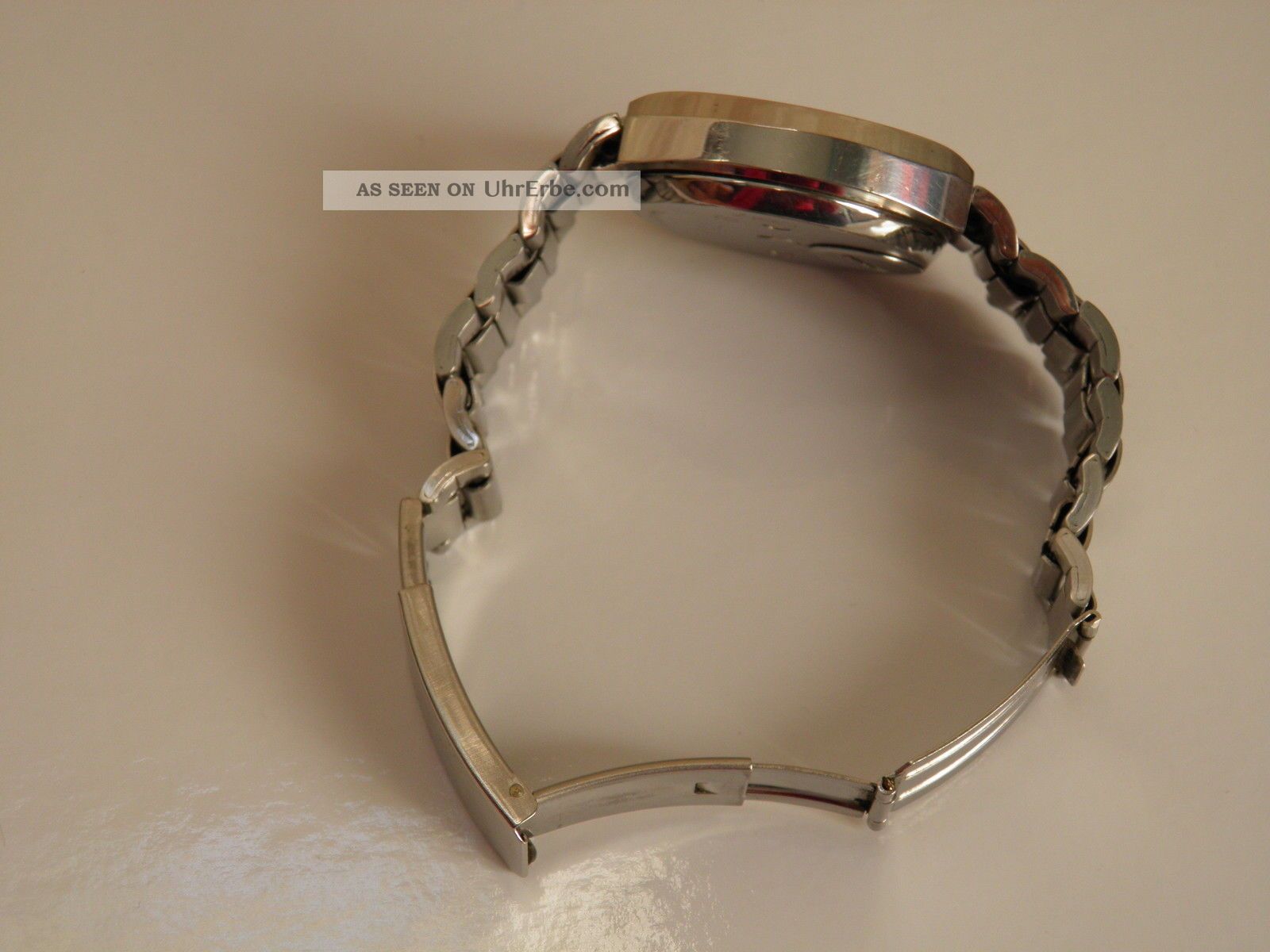 Cadran De Montre Vintage LIP / DUGENA Quartz - Diamètre 31 Mm, Couleur Gris, Années 70, Référence R033