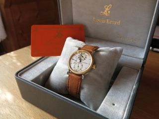 Louis Erard La Longue Regulator Mit Neuem Di - Modell Strauss Armband Bild