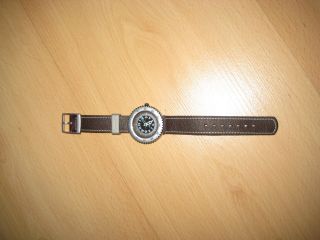Flik Flak Armband Uhr Grau/blau/braun Für Jungen,  Fast Ungetragen Bild