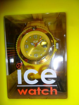 Ice - Watch Armbanduhr Sili - Forever Unisex Medium Gelb Si.  Yw.  U.  S.  09 Ovp Bild