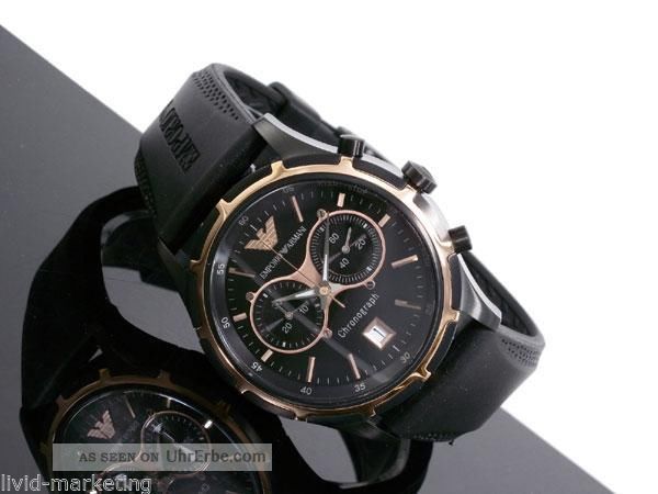 Emporio Armani Sportivo Chronograph Ar0584 Herrenarmbanduhr