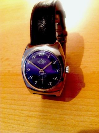 Armbanduhr Wehrzeit Uhr - Sehr Selten Schweizer Werk Sammleruhr - 1a Bild