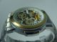 Herren Uhr Automatik Uhr Gold Skelettuhr Metall Armbanduhr Armbanduhren Bild 1