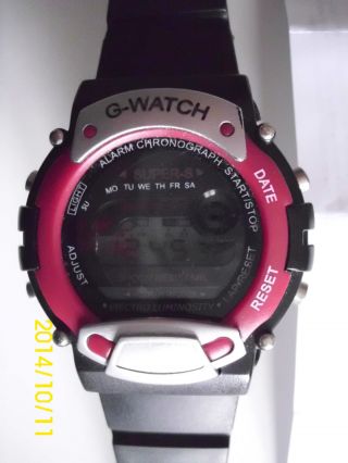 G - Watch G Watch Armbanduhr Mit Gebrauchsanweisung Bild