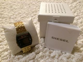Diesel Dz7195 Digitale Herrenarmbanduhr Gold Bild