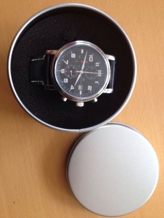 Armbanduhr Cronograph Uhr Pwc Elegant Bild