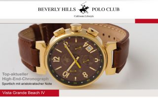Beverly Hills Polo Club Uhr Uvp 399€ Neu&ovp Mit Rechnung, Bild