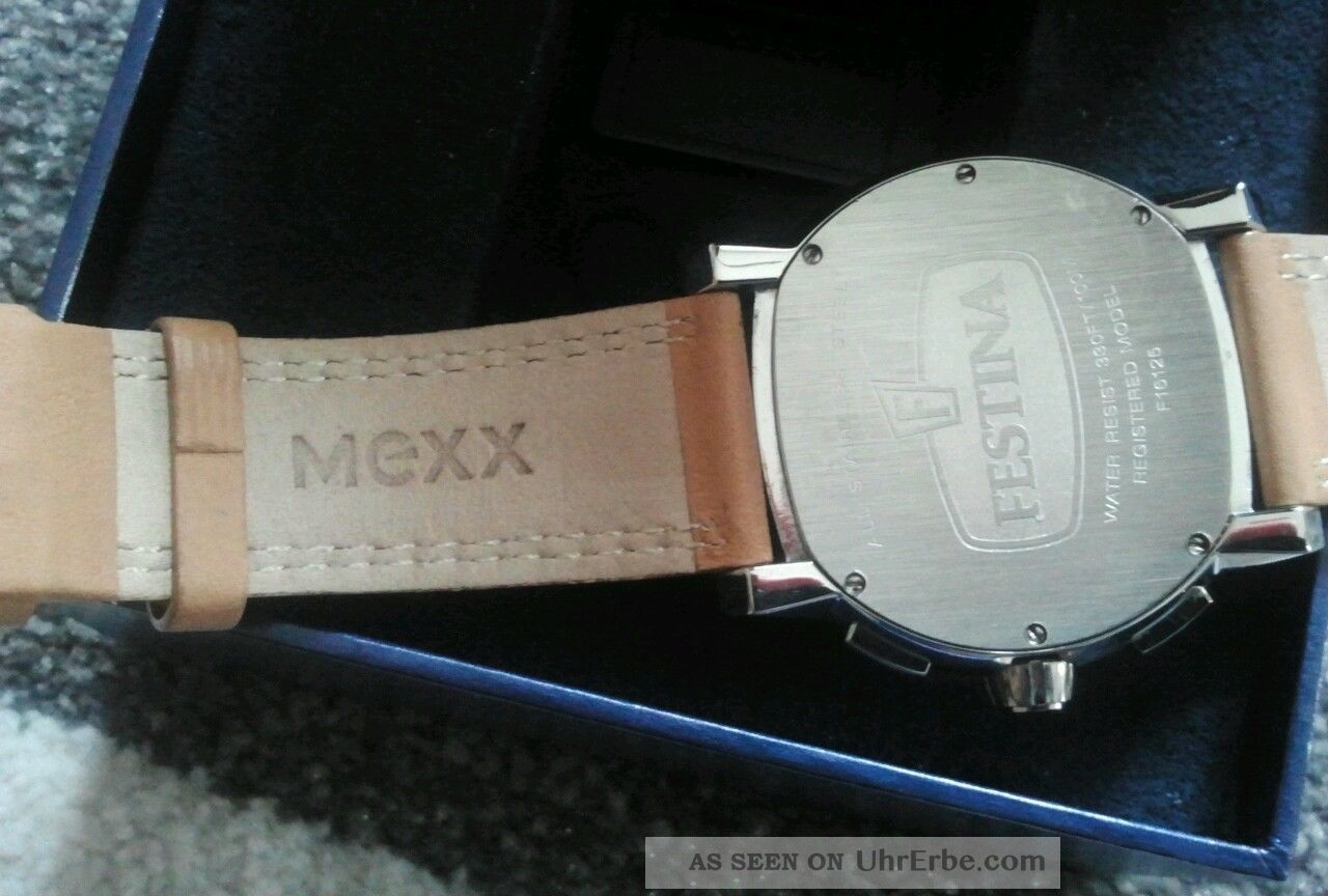 Festina Orologio Da Donna Quarzo display Analogico cinturino Oro Rosa e quadrante Argento F16935/1