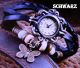 Armbanduhr Rund Modisch Damen Vintage Retro Quartz Analog Schmetterling Anhänger Armbanduhren Bild 7
