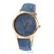 Mädchen Armbanduhr Analog Quarz - Sport - Uhren Denim Tuch - Bügel - Retro - Armband Armbanduhren Bild 3