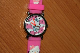 Hello Kitty Kinder Armbanduhr Uhr Watch Neuw.  Xl Fotos Quarz Water Resistant Bild