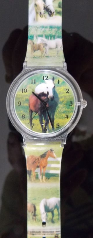 Kinderuhr Armbanduhr Pferde - Motive Bild