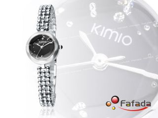 Kimio Damenuhr Quarzuhr Armbanduhr Quarzarmbanduhr Damen Uhr Fashion Silber Bild