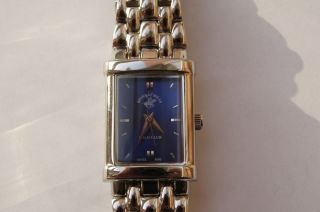 Beverly Hills Polo Club Damenuhr Uhr Elegance Silber Blau Bild