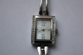 Meister Anker Damenuhr Uhr Glamour Mit Mit Strass Silber Bild