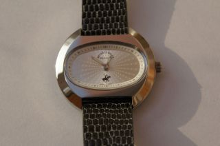 Beverly Hills Polo Club Damenuhr Uhr Elegance Lederarmband Silber Bild