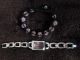 Wunderschönes Schmuckset Esprit Uhr,  Shamballa Armband Flieder/lila Armbanduhren Bild 4