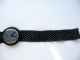 Damen Uhr Vintage Swatch Pop Grey Dots1988 Grau Schwarz Getragen M.  Batterie Armbanduhren Bild 3
