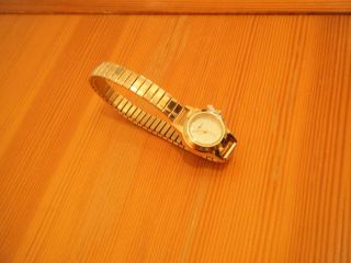 Damen - Armbanduhr,  Quarzuhr,  Bijour Brigitte - Design,  Gliederband,  Goldfarben Bild