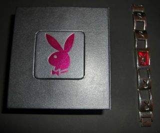 Playboyuhr,  Playboy Uhr Damenuhr,  Mädchenuhr,  Geschenk - Box U.  Samtkissen Bild