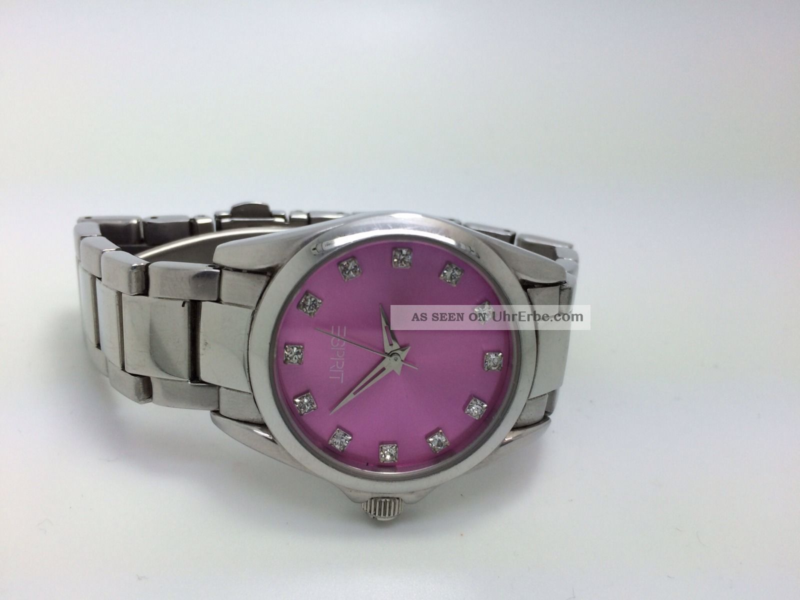 Süße Esprit Uhr Rosa Mit Steinen Armbanduhren Bild