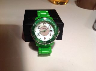 Thomas Sabo Uhr,  Kunststoff,  Grün,  Neuwertig Bild